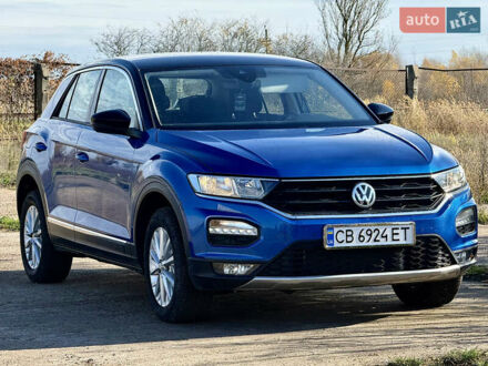 Фольксваген Ти-Рок 2018 в Софіївська Борщагівка на Automoto.ua Синий Фольксваген Ти-Рок, объемом двигателя 1.5 л и пробегом 96 тыс. км за 17999 $, фото 1 на Automoto.ua