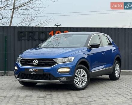 Синий Фольксваген Ти-Рок, объемом двигателя 1.5 л и пробегом 96 тыс. км за 18400 $, фото 1 на Automoto.ua