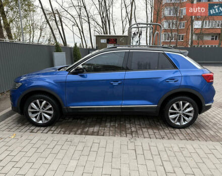 Синий Фольксваген Ти-Рок, объемом двигателя 1.5 л и пробегом 58 тыс. км за 19999 $, фото 1 на Automoto.ua