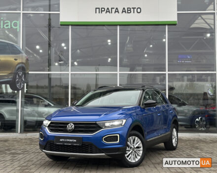 Синий Фольксваген Ти-Рок, объемом двигателя 1.5 л и пробегом 96 тыс. км за 23300 $, фото 1 на Automoto.ua