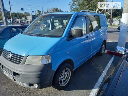 Фольксваген T5 (Transporter) груз-пасс. 2008 у Одесі на Automoto.ua Синій Фольксваген T5 (Transporter) груз-пасс., об'ємом двигуна 1.9 л та пробігом 322 тис. км за 10700 $, фото 1 на Automoto.ua