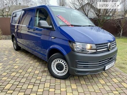 Фольксваген T6 (Transporter) груз 2019 у Києві на Automoto.ua Синій Фольксваген T6 (Transporter) груз, об'ємом двигуна 2 л та пробігом 214 тис. км за 18995 $, фото 1 на Automoto.ua
