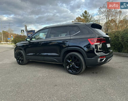 Черный Фольксваген Таос, объемом двигателя 1.5 л и пробегом 77 тыс. км за 18800 $, фото 8 на Automoto.ua