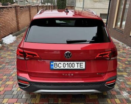 Красный Фольксваген Таос, объемом двигателя 1.5 л и пробегом 16 тыс. км за 25000 $, фото 7 на Automoto.ua