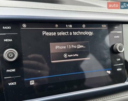 Серый Фольксваген Таос, объемом двигателя 1.5 л и пробегом 9 тыс. км за 23700 $, фото 28 на Automoto.ua