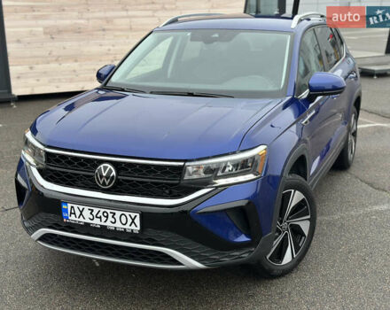 Синий Фольксваген Таос, объемом двигателя 1.5 л и пробегом 7 тыс. км за 22900 $, фото 2 на Automoto.ua
