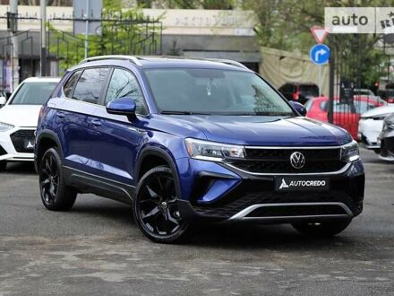 Фольксваген Таос 2021 в Киеве на Automoto.ua Синий Фольксваген Таос, объемом двигателя 1.5 л и пробегом 8 тыс. км за 30990 $, фото 1 на Automoto.ua