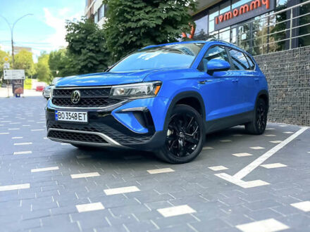 Синий Фольксваген Таос, объемом двигателя 1.5 л и пробегом 56 тыс. км за 19990 $, фото 1 на Automoto.ua