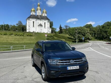 Синій Фольксваген Teramont, об'ємом двигуна 3.6 л та пробігом 126 тис. км за 25500 $, фото 1 на Automoto.ua