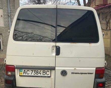 Білий Фольксваген Transporter, об'ємом двигуна 1.9 л та пробігом 381 тис. км за 4600 $, фото 5 на Automoto.ua