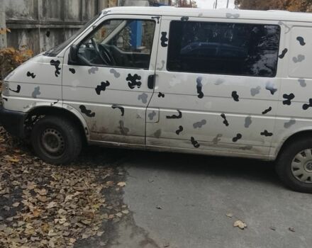 Белый Фольксваген Transporter, объемом двигателя 2.4 л и пробегом 476 тыс. км за 2000 $, фото 2 на Automoto.ua