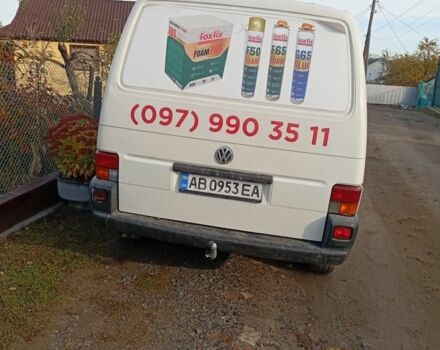 Белый Фольксваген Transporter, объемом двигателя 2.5 л и пробегом 357 тыс. км за 4500 $, фото 2 на Automoto.ua