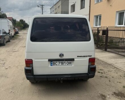 Белый Фольксваген Transporter, объемом двигателя 1.9 л и пробегом 409 тыс. км за 4750 $, фото 3 на Automoto.ua