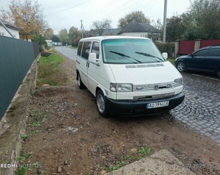 Белый Фольксваген Transporter, объемом двигателя 2.5 л и пробегом 400 тыс. км за 3200 $, фото 1 на Automoto.ua