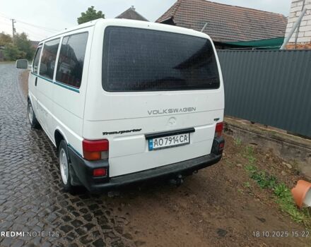 Белый Фольксваген Transporter, объемом двигателя 2.5 л и пробегом 400 тыс. км за 3200 $, фото 3 на Automoto.ua