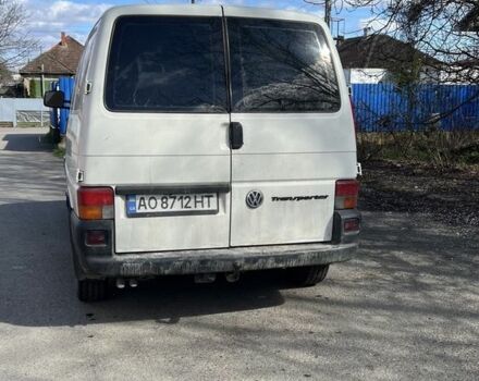 Білий Фольксваген Transporter, об'ємом двигуна 2.4 л та пробігом 498 тис. км за 4000 $, фото 6 на Automoto.ua
