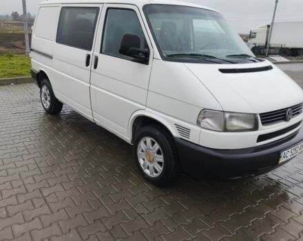 Белый Фольксваген Transporter, объемом двигателя 2 л и пробегом 290 тыс. км за 5800 $, фото 1 на Automoto.ua