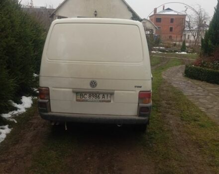 Белый Фольксваген Transporter, объемом двигателя 2.5 л и пробегом 492 тыс. км за 4000 $, фото 3 на Automoto.ua