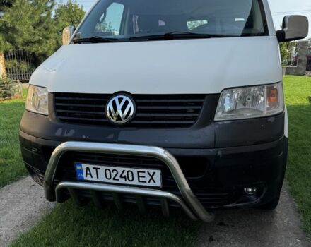 Белый Фольксваген Transporter, объемом двигателя 2.5 л и пробегом 230 тыс. км за 6950 $, фото 1 на Automoto.ua