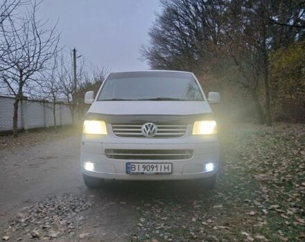 Белый Фольксваген Transporter, объемом двигателя 1.9 л и пробегом 530 тыс. км за 7200 $, фото 1 на Automoto.ua