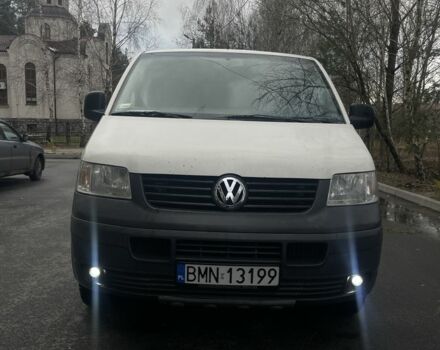 Белый Фольксваген Transporter, объемом двигателя 2.5 л и пробегом 280 тыс. км за 6500 $, фото 1 на Automoto.ua