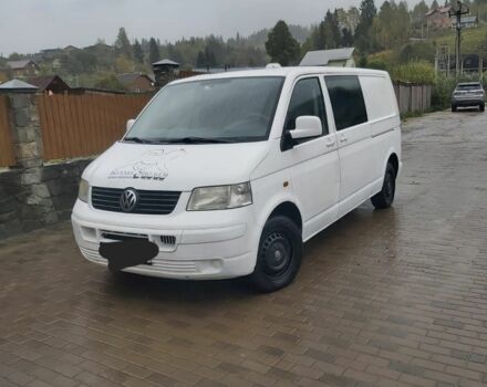 Белый Фольксваген Transporter, объемом двигателя 2.5 л и пробегом 260 тыс. км за 7131 $, фото 1 на Automoto.ua