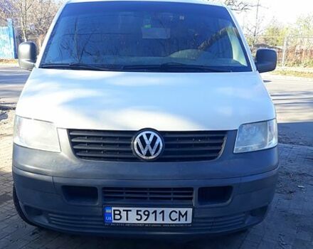 Белый Фольксваген Transporter, объемом двигателя 1.9 л и пробегом 320 тыс. км за 7500 $, фото 1 на Automoto.ua