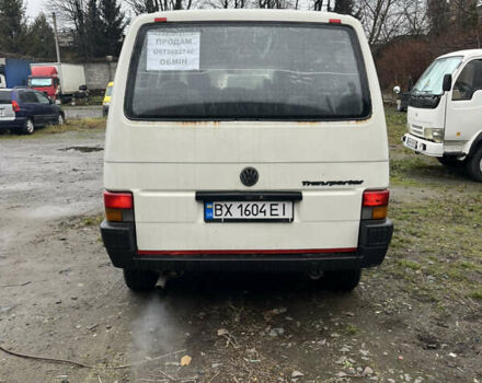 Белый Фольксваген Transporter, объемом двигателя 1.9 л и пробегом 380 тыс. км за 4000 $, фото 3 на Automoto.ua