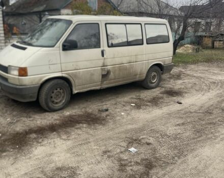 Белый Фольксваген Transporter, объемом двигателя 2.4 л и пробегом 366 тыс. км за 2200 $, фото 1 на Automoto.ua