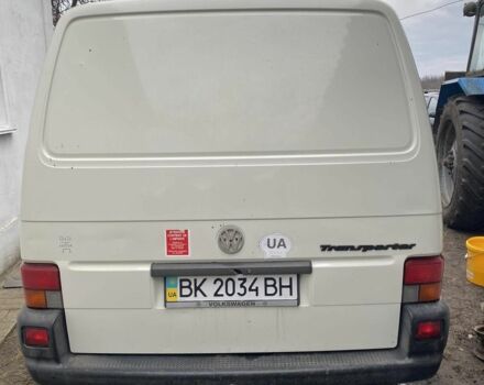 Білий Фольксваген Transporter, об'ємом двигуна 0 л та пробігом 262 тис. км за 5500 $, фото 4 на Automoto.ua