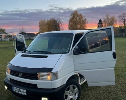 Белый Фольксваген Transporter, объемом двигателя 2.5 л и пробегом 368 тыс. км за 6299 $, фото 1 на Automoto.ua