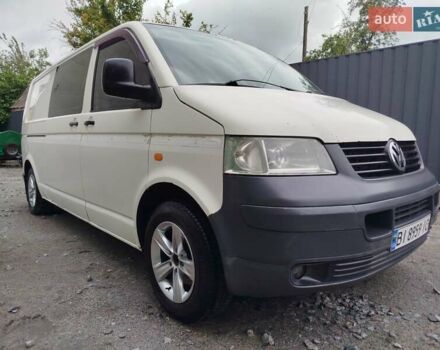Белый Фольксваген Transporter, объемом двигателя 2.5 л и пробегом 242 тыс. км за 7000 $, фото 1 на Automoto.ua