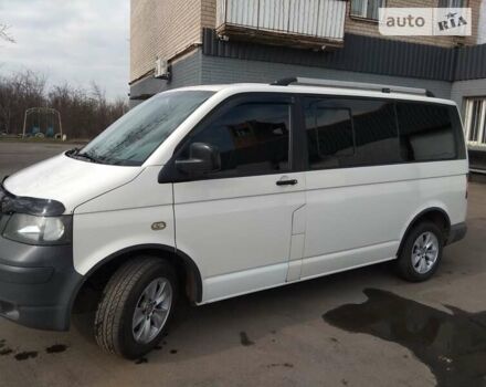 Білий Фольксваген Transporter, об'ємом двигуна 1.9 л та пробігом 335 тис. км за 7800 $, фото 6 на Automoto.ua