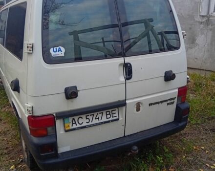 Белый Фольксваген Transporter, объемом двигателя 2.5 л и пробегом 436 тыс. км за 4500 $, фото 3 на Automoto.ua