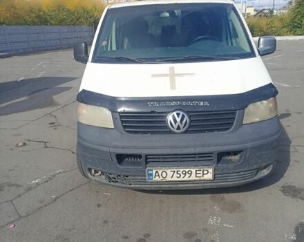 Білий Фольксваген Transporter, об'ємом двигуна 2.5 л та пробігом 320 тис. км за 4000 $, фото 3 на Automoto.ua