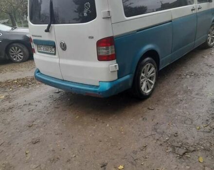 Белый Фольксваген Transporter, объемом двигателя 2.5 л и пробегом 433 тыс. км за 5000 $, фото 2 на Automoto.ua