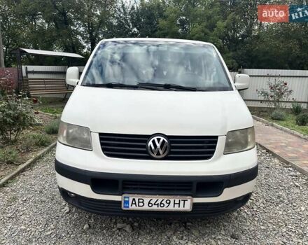 Белый Фольксваген Transporter, объемом двигателя 2.5 л и пробегом 280 тыс. км за 5950 $, фото 4 на Automoto.ua