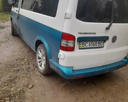 Белый Фольксваген Transporter, объемом двигателя 2.5 л и пробегом 433 тыс. км за 5000 $, фото 3 на Automoto.ua