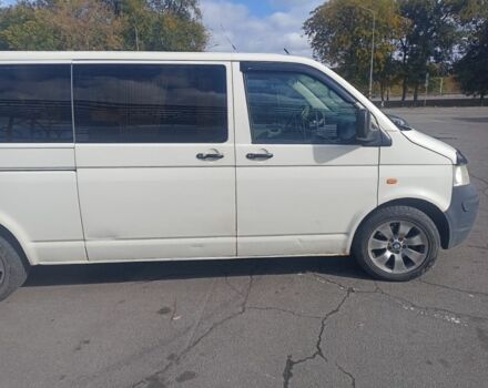 Білий Фольксваген Transporter, об'ємом двигуна 2.5 л та пробігом 320 тис. км за 4000 $, фото 4 на Automoto.ua