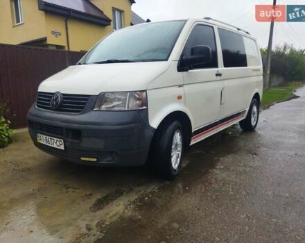 Белый Фольксваген Transporter, объемом двигателя 2.5 л и пробегом 298 тыс. км за 7400 $, фото 2 на Automoto.ua