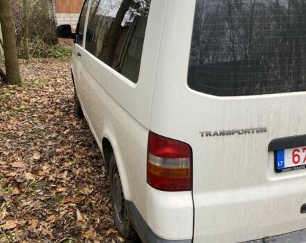 Білий Фольксваген Transporter, об'ємом двигуна 1.9 л та пробігом 232 тис. км за 5100 $, фото 4 на Automoto.ua