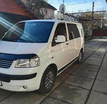 Белый Фольксваген Transporter, объемом двигателя 1.9 л и пробегом 317 тыс. км за 7500 $, фото 4 на Automoto.ua