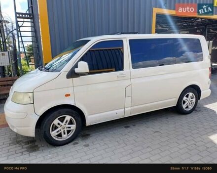 Белый Фольксваген Transporter, объемом двигателя 2.5 л и пробегом 308 тыс. км за 7500 $, фото 2 на Automoto.ua