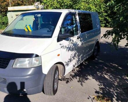 Белый Фольксваген Transporter, объемом двигателя 2.5 л и пробегом 335 тыс. км за 8500 $, фото 3 на Automoto.ua