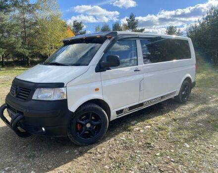 Белый Фольксваген Transporter, объемом двигателя 2.5 л и пробегом 450 тыс. км за 8000 $, фото 1 на Automoto.ua