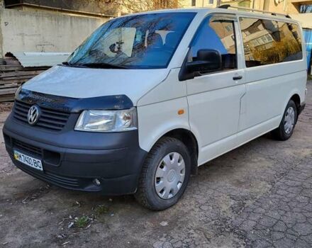 Белый Фольксваген Transporter, объемом двигателя 2.5 л и пробегом 530 тыс. км за 7500 $, фото 2 на Automoto.ua