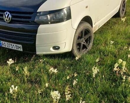 Белый Фольксваген Transporter, объемом двигателя 2.5 л и пробегом 286 тыс. км за 8300 $, фото 3 на Automoto.ua