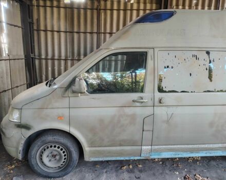 Белый Фольксваген Transporter, объемом двигателя 2.5 л и пробегом 350 тыс. км за 3000 $, фото 3 на Automoto.ua