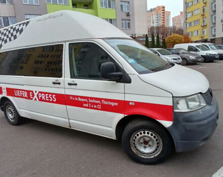 Белый Фольксваген Transporter, объемом двигателя 1.9 л и пробегом 260 тыс. км за 6500 $, фото 3 на Automoto.ua