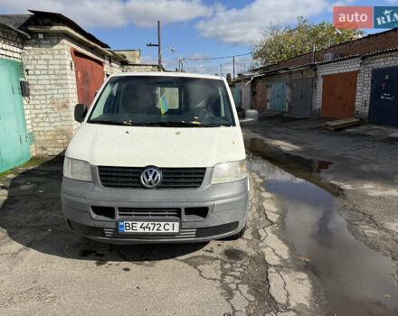 Белый Фольксваген Transporter, объемом двигателя 1.9 л и пробегом 235 тыс. км за 5800 $, фото 1 на Automoto.ua